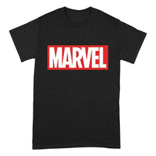 Marvel: Marvel Logo - Schwarz - T-Shirt