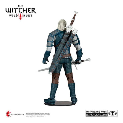 Witcher: Geralt of Rivia (Viper Armor: Teal Dye) - Actionfigur - 18 cm