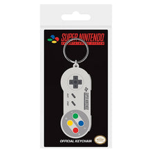 Nintendo: SNES Controller - Gummi-Schlüsselanhänger