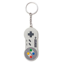 Nintendo: SNES Controller - Gummi-Schlüsselanhänger