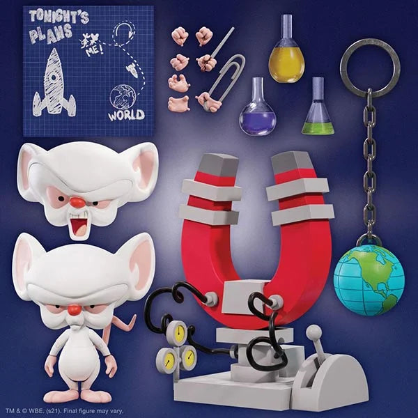 Animaniacs: Brain - Ultimates Actionfigur - 18 cm