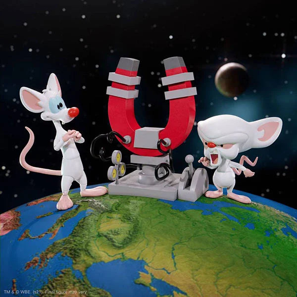 Animaniacs: Brain - Ultimates Actionfigur - 18 cm