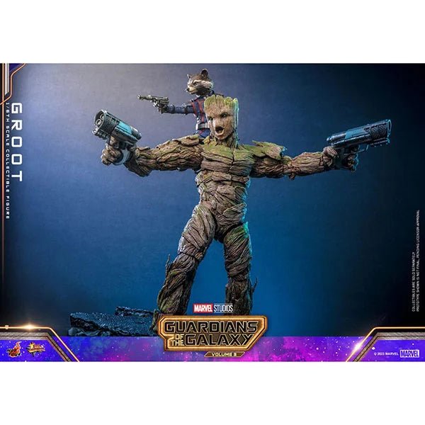 Hot Toys: Guardians of the Galaxy Vol. 3 - Movie Masterpiece - Groot - Actionfigur 1/6 - 32 cm