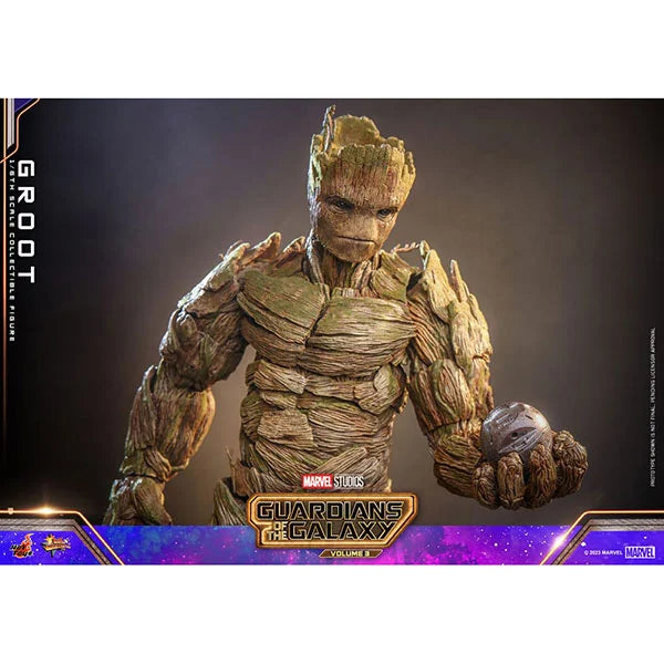 Hot Toys: Guardians of the Galaxy Vol. 3 - Movie Masterpiece - Groot - Actionfigur 1/6 - 32 cm