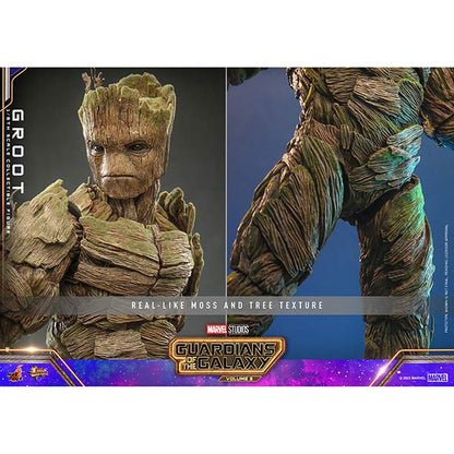 Hot Toys: Guardians of the Galaxy Vol. 3 - Movie Masterpiece - Groot - Actionfigur 1/6 - 32 cm