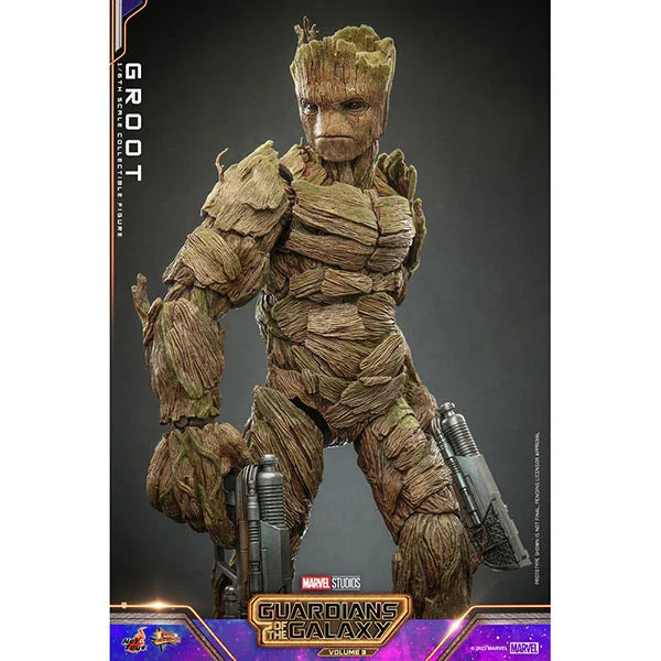 Hot Toys: Guardians of the Galaxy Vol. 3 - Movie Masterpiece - Groot - Actionfigur 1/6 - 32 cm