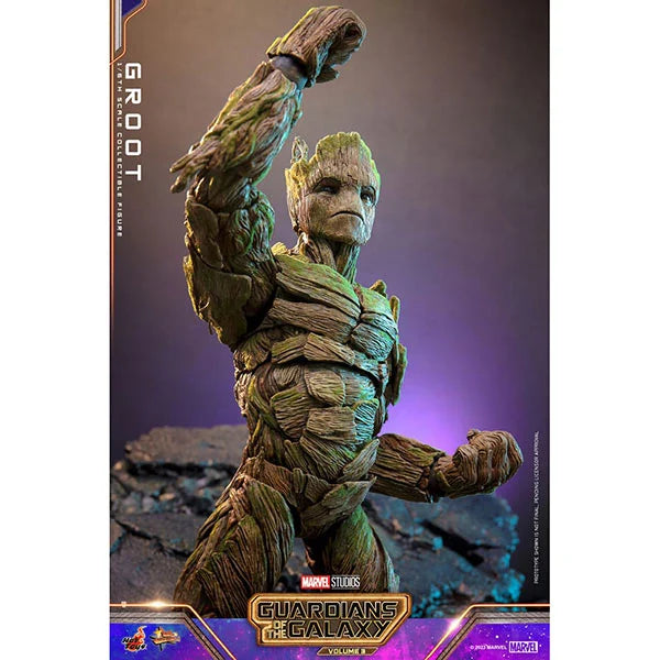 Hot Toys: Guardians of the Galaxy Vol. 3 - Movie Masterpiece - Groot - Actionfigur 1/6 - 32 cm