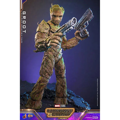 Hot Toys: Guardians of the Galaxy Vol. 3 - Movie Masterpiece - Groot - Actionfigur 1/6 - 32 cm