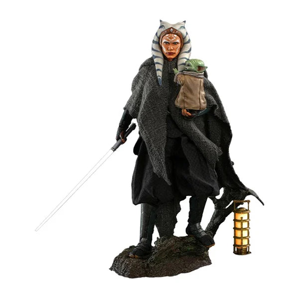 Hot Toys: Star Wars - The Mandalorian - Ahsoka Tano & Grogu - Actionfiguren Doppelpack 1/6 - 29 cm