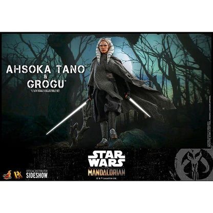 Hot Toys: Star Wars - The Mandalorian - Ahsoka Tano & Grogu - Actionfiguren Doppelpack 1/6 - 29 cm