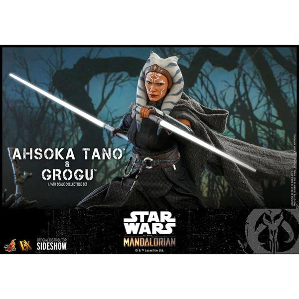 Hot Toys: Star Wars - The Mandalorian - Ahsoka Tano & Grogu - Actionfiguren Doppelpack 1/6 - 29 cm