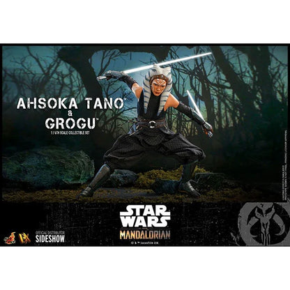 Hot Toys: Star Wars - The Mandalorian - Ahsoka Tano & Grogu - Actionfiguren Doppelpack 1/6 - 29 cm