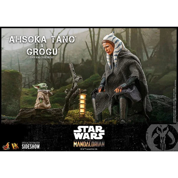 Hot Toys: Star Wars - The Mandalorian - Ahsoka Tano & Grogu - Actionfiguren Doppelpack 1/6 - 29 cm