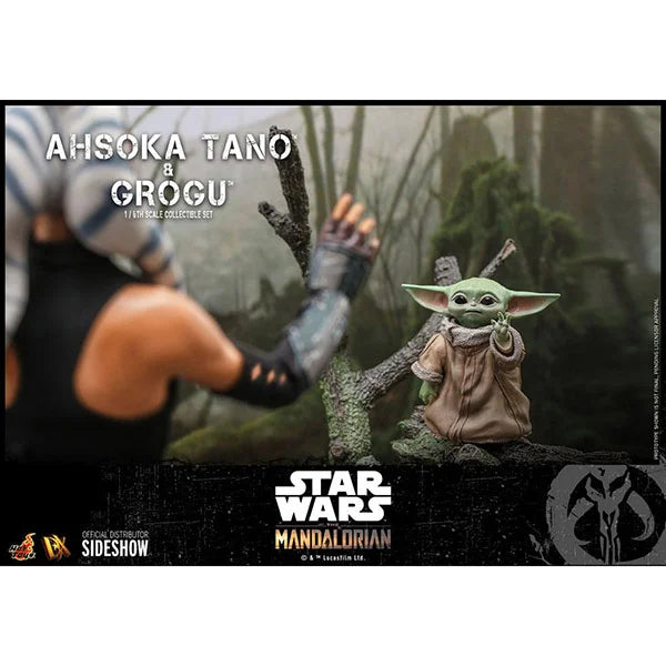 Hot Toys: Star Wars - The Mandalorian - Ahsoka Tano & Grogu - Actionfiguren Doppelpack 1/6 - 29 cm