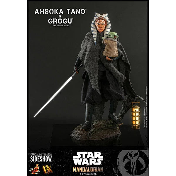 Hot Toys: Star Wars - The Mandalorian - Ahsoka Tano & Grogu - Actionfiguren Doppelpack 1/6 - 29 cm
