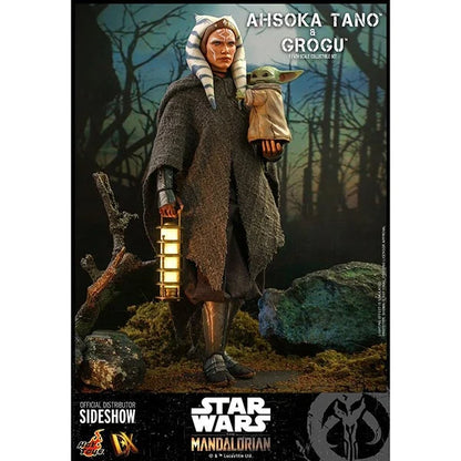 Hot Toys: Star Wars - The Mandalorian - Ahsoka Tano & Grogu - Actionfiguren Doppelpack 1/6 - 29 cm