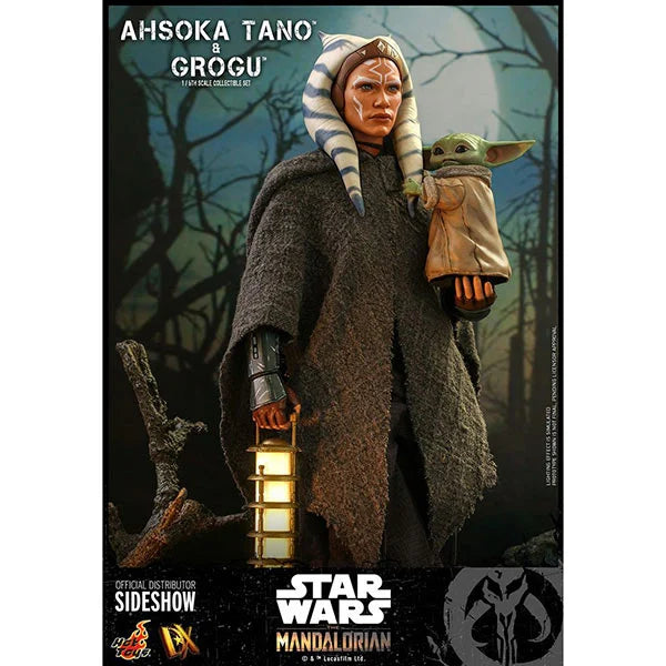 Hot Toys: Star Wars - The Mandalorian - Ahsoka Tano & Grogu - Actionfiguren Doppelpack 1/6 - 29 cm