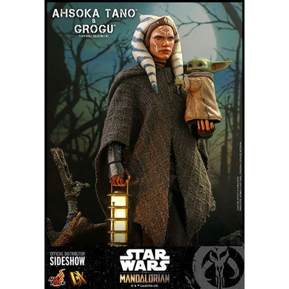 Hot Toys: Star Wars - The Mandalorian - Ahsoka Tano & Grogu - Actionfiguren Doppelpack 1/6 - 29 cm