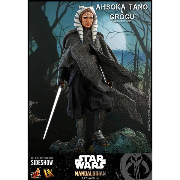 Hot Toys: Star Wars - The Mandalorian - Ahsoka Tano & Grogu - Actionfiguren Doppelpack 1/6 - 29 cm