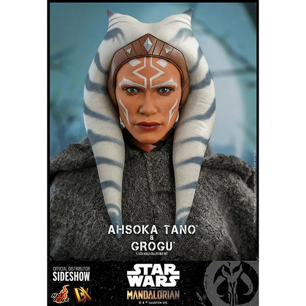 Hot Toys: Star Wars - The Mandalorian - Ahsoka Tano & Grogu - Actionfiguren Doppelpack 1/6 - 29 cm