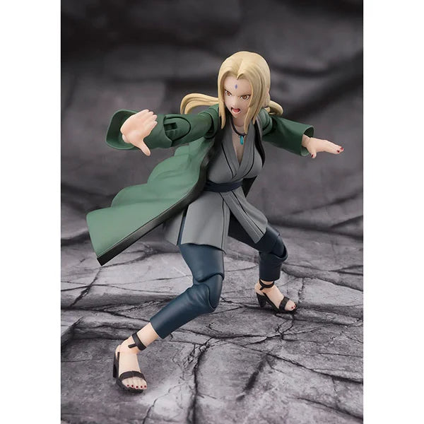 Naruto: Shippuden - Tsunade (The Legendary Medical Ninja) - S.H. Figuarts -Actionfigur - 14 cm