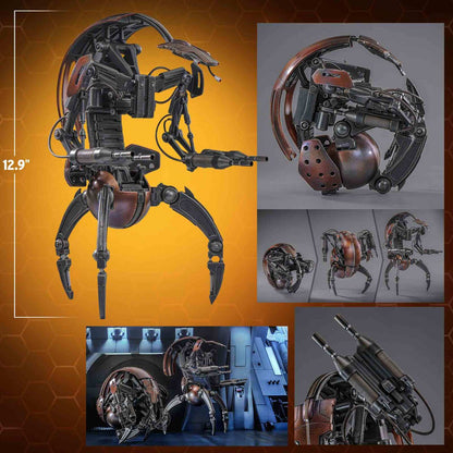 Hot Toys: Star Wars - Droideka (Episode I) - Movie Masterpiece - Actionfigur 1/6 - 27 cm